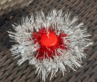 Candela centrotavola Natale