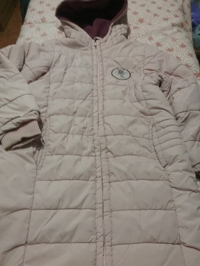 anorak,abrigo niña 6/7 años ,ZARA,largo,hay medida