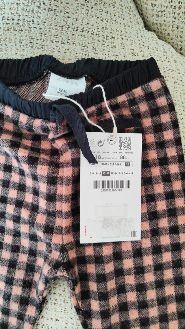 Pantalón zara 12/18 meses