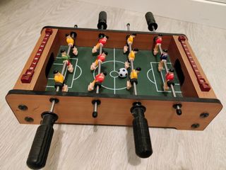 Mini futbolín
