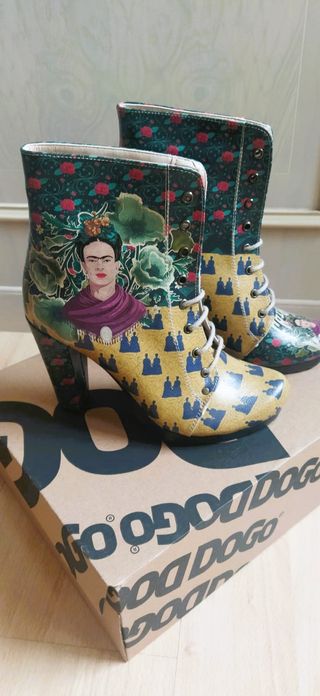 Botines cuero vegano Dogo!