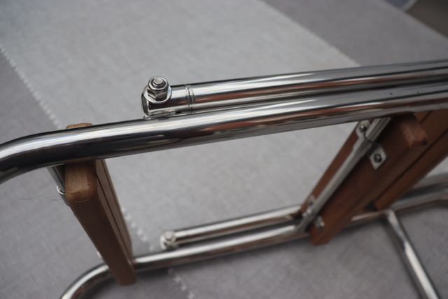 Escalera inox 316 nueva  fijacion rápida regala