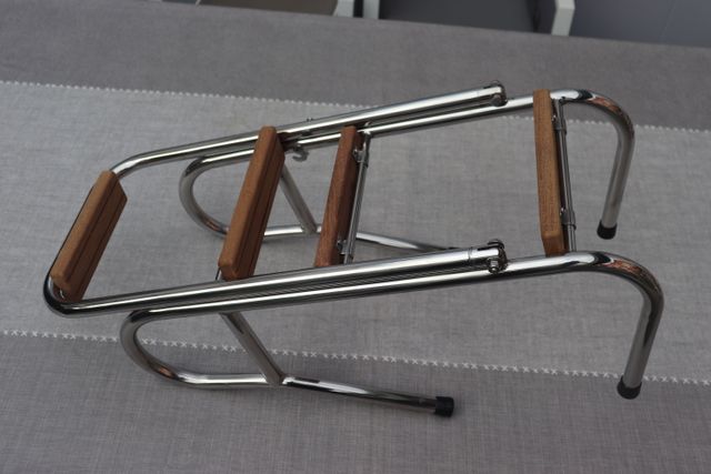 Escalera inox 316 nueva  fijacion rápida regala