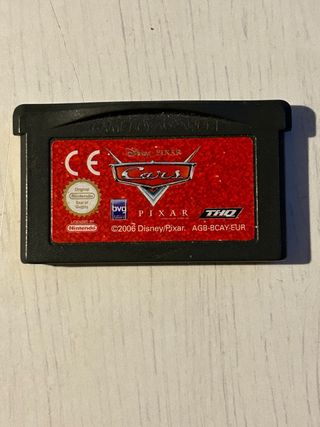 Juego Cars Game boy Advance