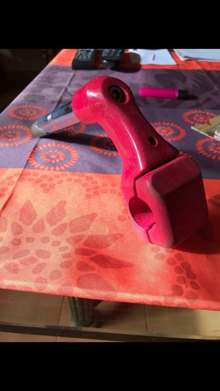 soporte manillar BTT.  Tija corta