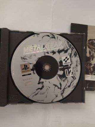 Metal Gear Como Nuevo Psx PlayStation