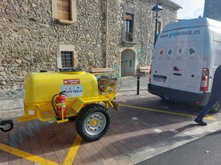 EQUIPO ARRASTRADO EXTINCION DE INCENDIOS DE 600 L