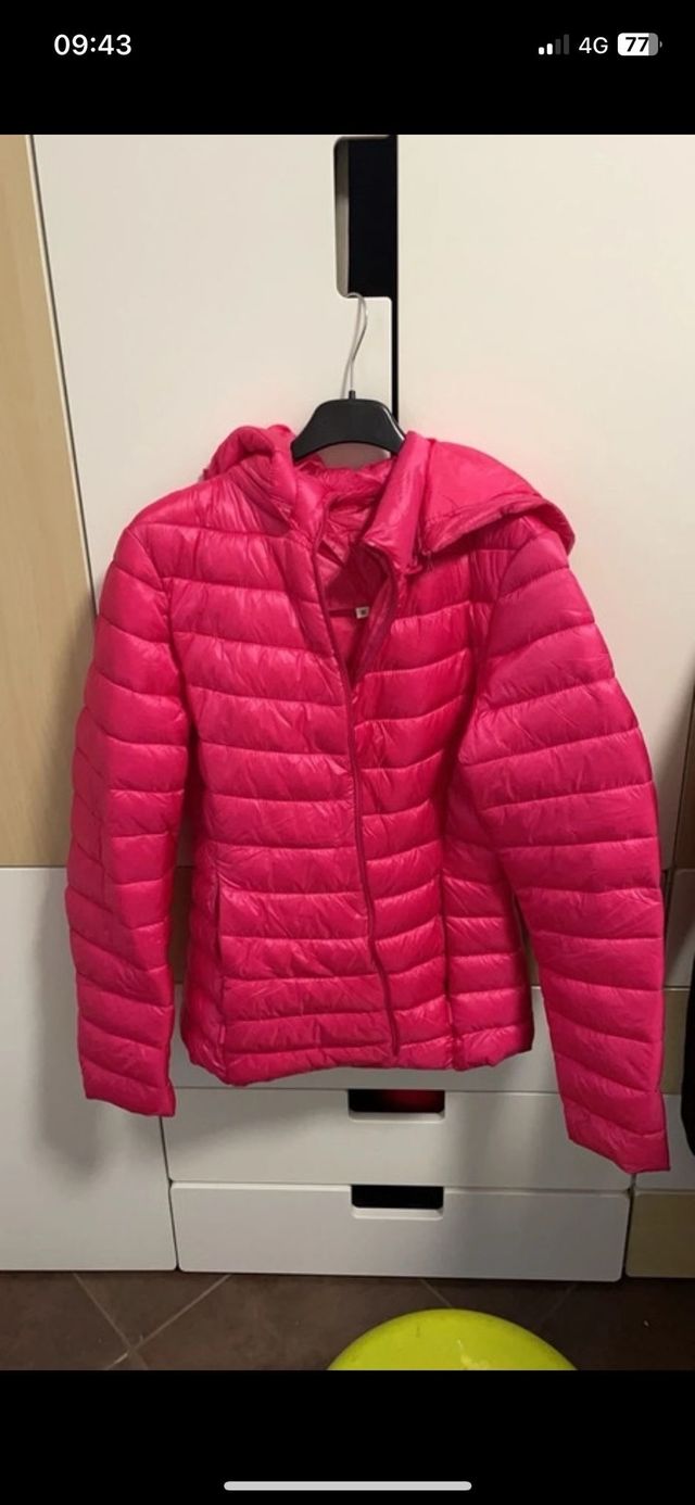 Giubbotto color fucsia mai indossato taglia M