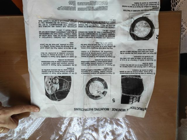 Cadenas para el coche