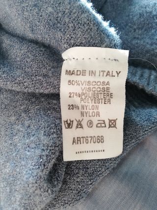 Jersey fino gris con coderas talla L nuevo