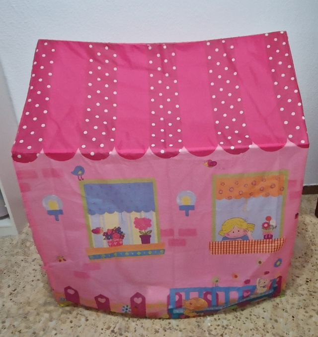 Casita de tela niña