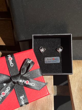pendientes de plata corazon