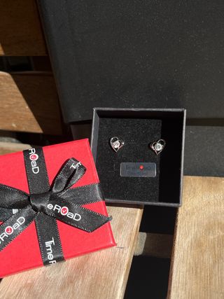pendientes de plata corazon