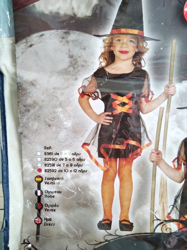 Disfraz de brujita