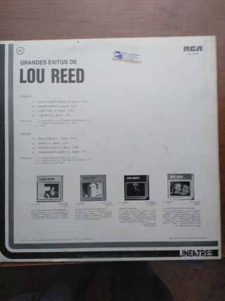 lou reed grandes exitos lp