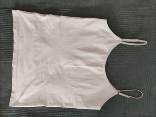 Camiseta tirantes rosa palo