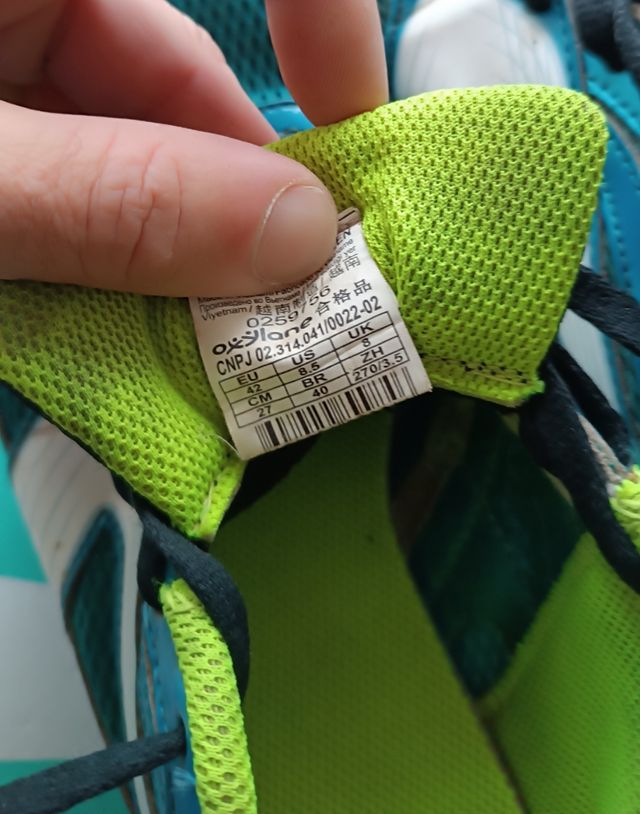 Zapatillas Clavos N 42