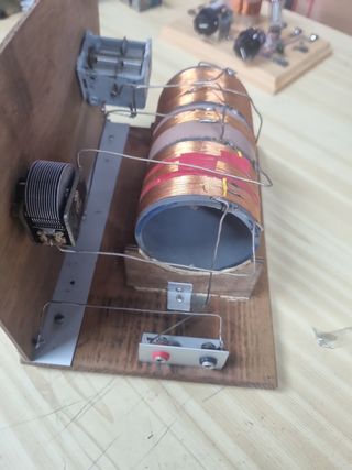 Radio de galena antigua