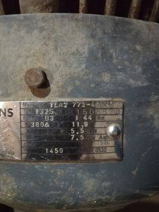 Motor electrico siemens