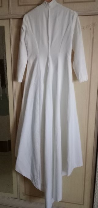 Vestido de novia vintage, años 70