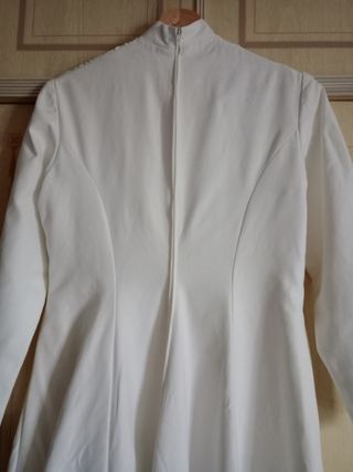 Vestido de novia vintage, años 70