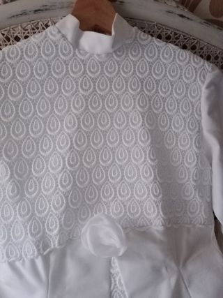 Vestido de novia vintage, años 70
