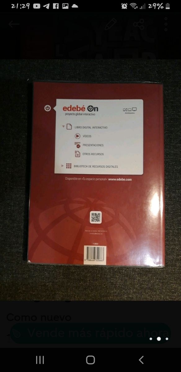 Libro de texto 1 bachillerato