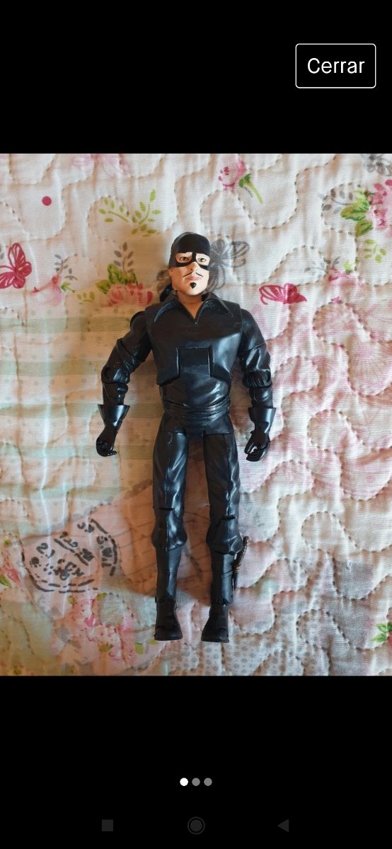 Lote muñecos Flash-tortuga ninja-zorro