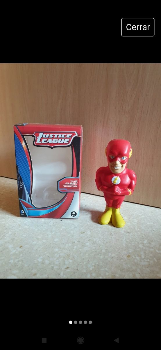 Lote muñecos Flash-tortuga ninja-zorro