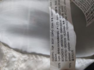 Blusa Seda Zara Bordada Premiun