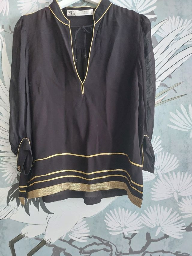 Blusa Zara nueva Edición limitada. Talla S