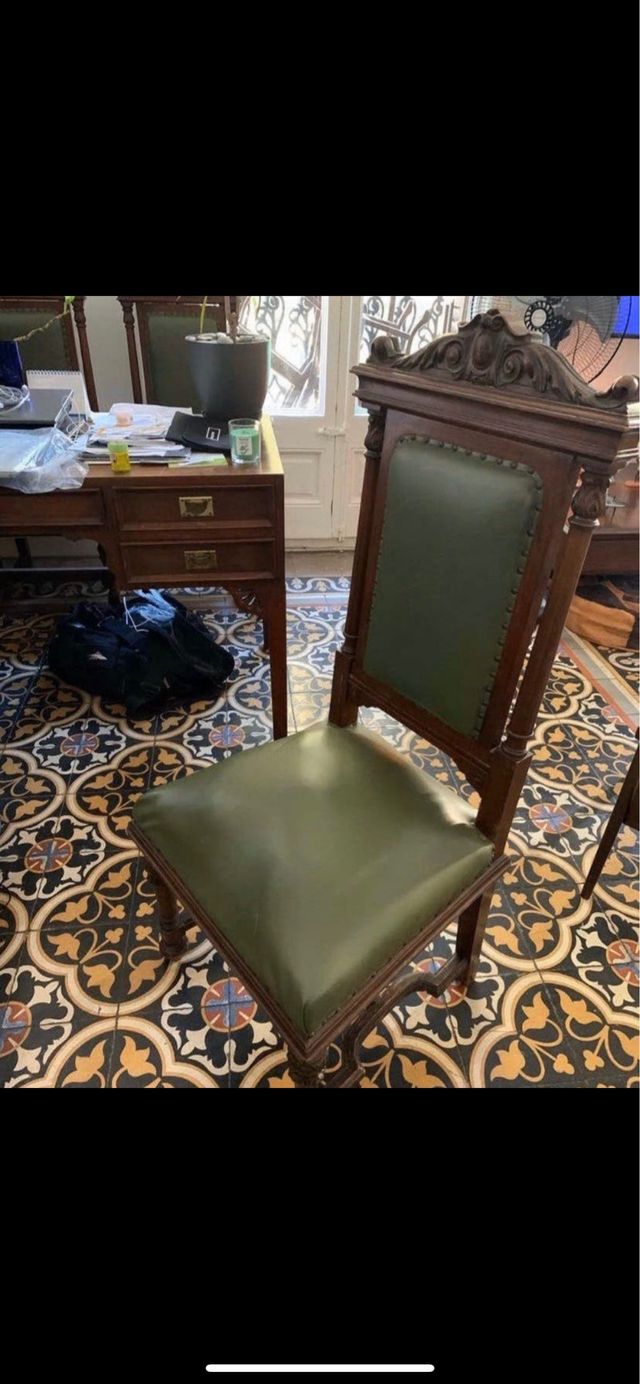 Sillas Alfonsinas originales S.XIX