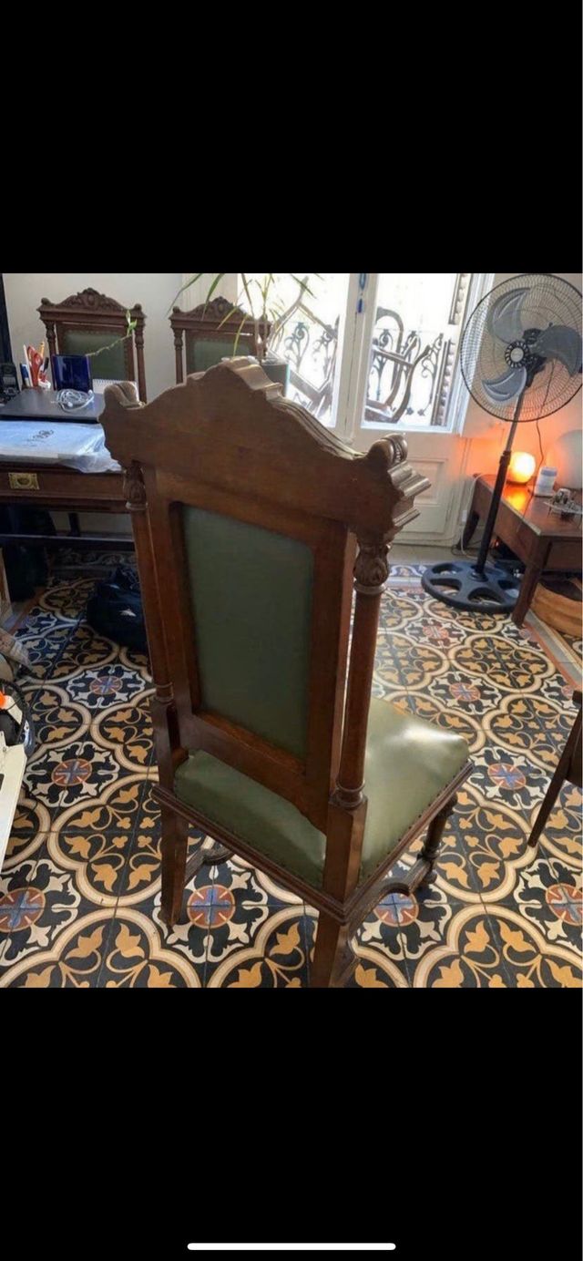 Sillas Alfonsinas originales S.XIX