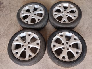 4 ruedas llantas y cubiertas para mazda
