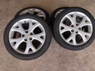 4 ruedas llantas y cubiertas para mazda