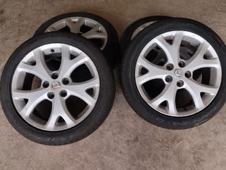 4 ruedas llantas y cubiertas para mazda