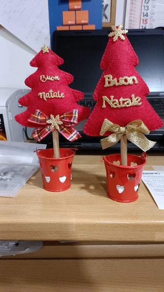 2 Alberelli natalizi