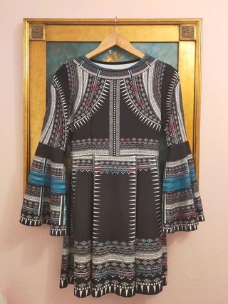 Vestido estilo étnico, EN PERFECTAS condiciones 