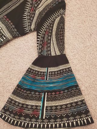 Vestido estilo étnico, EN PERFECTAS condiciones 