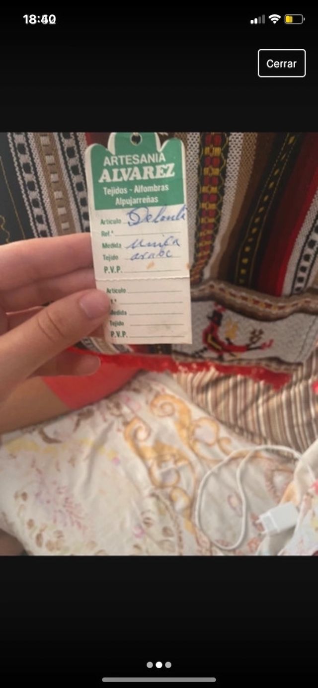 Delantal alpujarreño