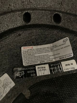 Fox Monster V3 pilot Ricky Carmichael