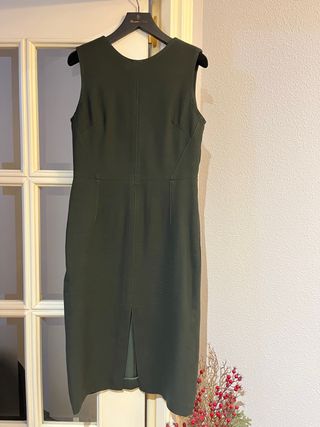 Vestido midi Massimo Dutti