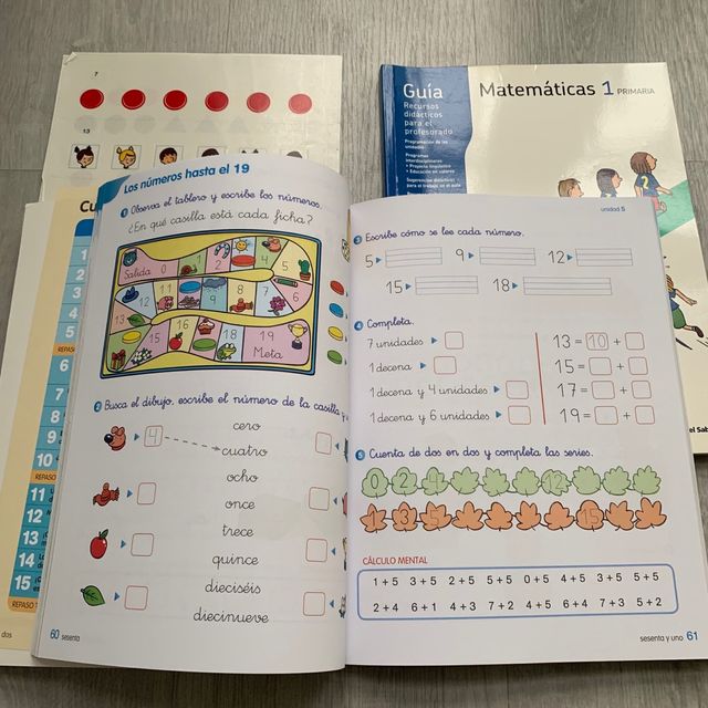 Matematica 1 scuola elementare. Santillana 2011