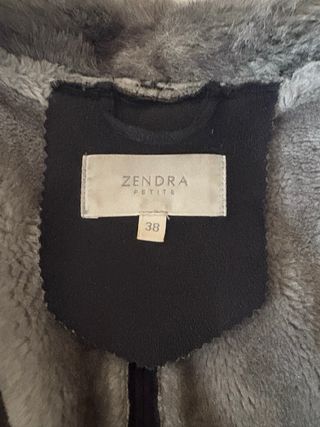 Chaquetón ante negro mujer