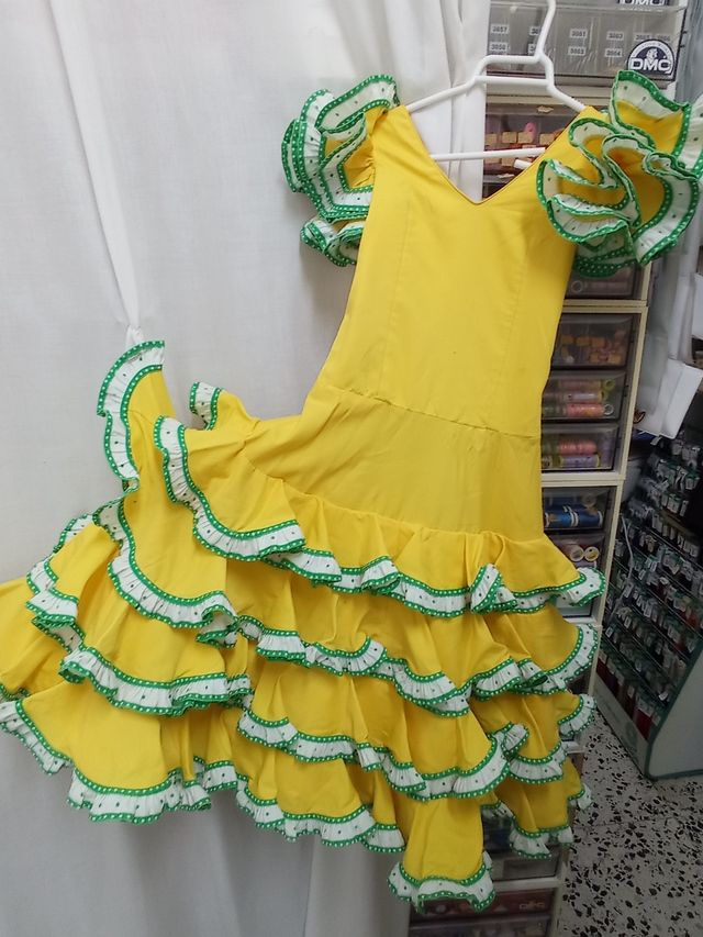 Traje flamenca