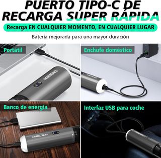 Mini Aspiradora De Mano Potente sin cables