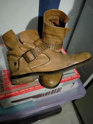 Botines piel