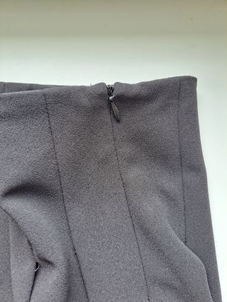 Falda plisada de Zara
