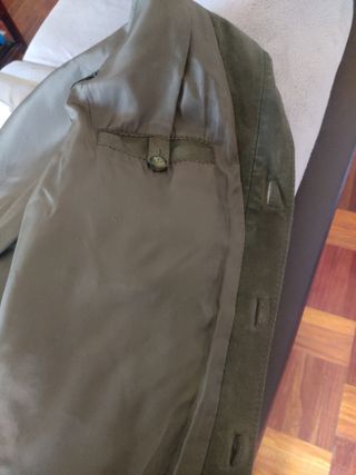 Chaqueta de ante de caballero