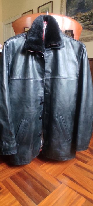Chaqueta cuero auténtico
